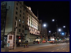 Leeds by night - Queens Hotel, City Square